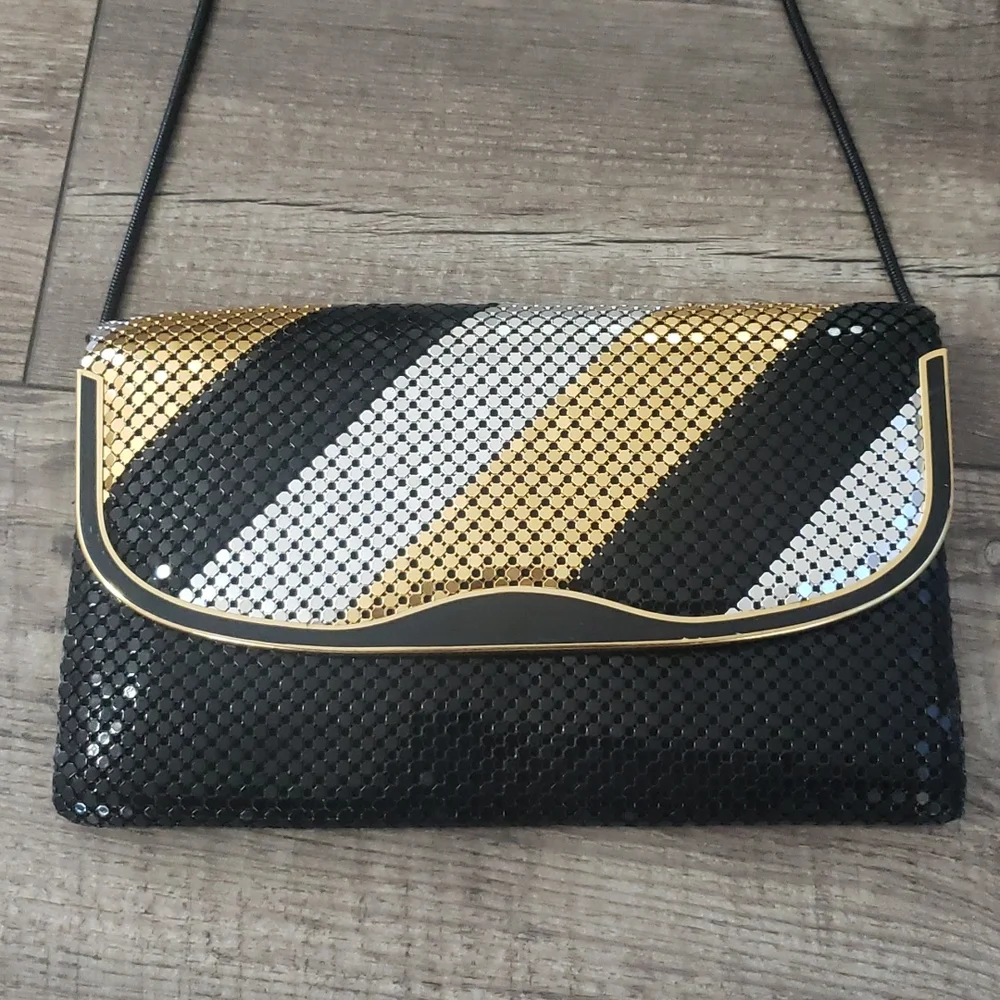 Shiny Disco 3 Toned shoulder bag